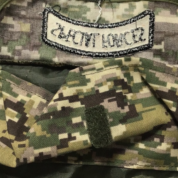 Special Forces Camouflage Child’s Dress Up Play Costume Vest - Picture 8 of 10